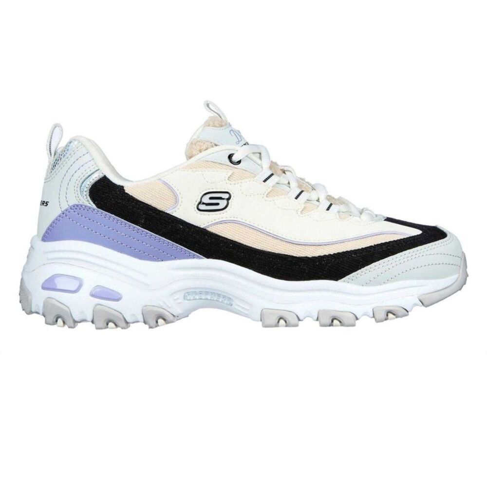 Skechers Womens/Ladies D Lites1.0 Sneakers / Multicolored